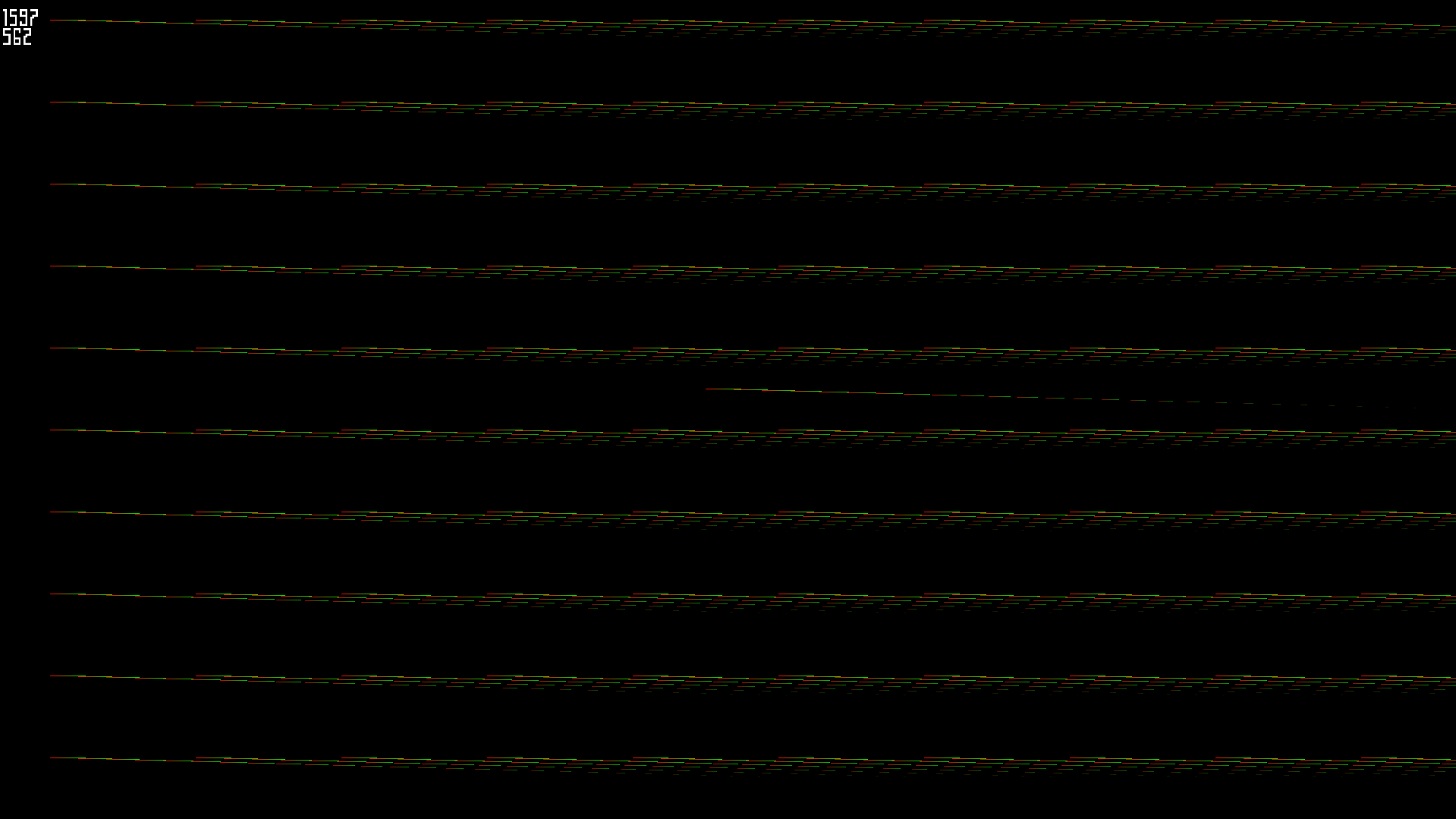 the ascii implementation of the soltaire game